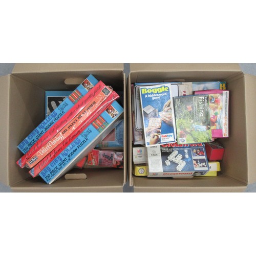 385 - VINTAGE GAMES & JIGSAWS to include 3x Bay City Rollers 750 Piece Jigsaw, 2x RotaDraw Magic Roudabout... 