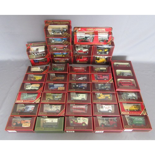 391 - MATCHBOX Models of Yesteryear in red window boxes. Near Mint to Mint in Near Mint to Mint Boxes. (40... 