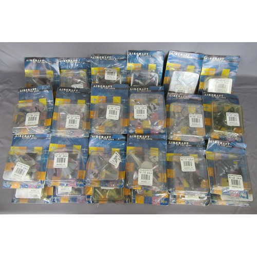 400 - DELPRARO Aircraft of the Aces, 47 assorted aircraft in packs with one containing a folder, and 2 loo... 