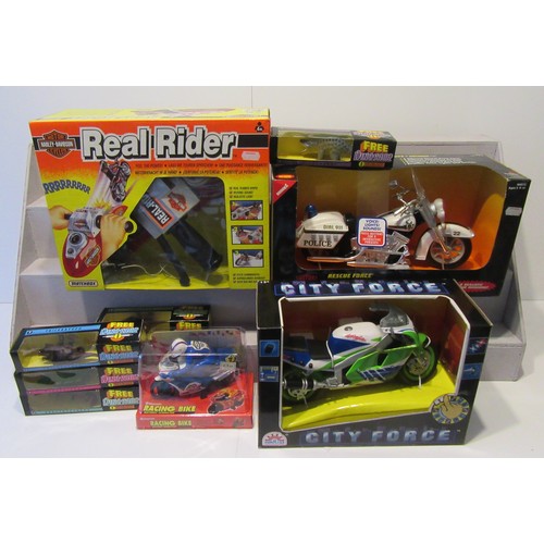 293 - Various Plastic Models to include Motor Bikes related items (TMNT, Power Rangers, Ducati Team Truck)... 