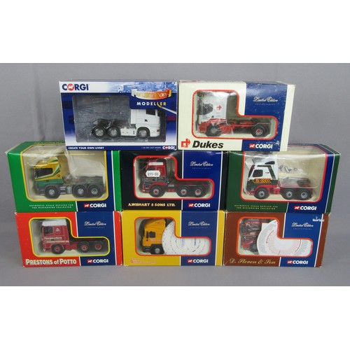 329 - CORGI 1:50TH Tractor Units to include CC12206, CC13700, CC12904, CC12705, CC13208, CC12405, CC12417 ... 