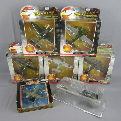 338 - CORGI ‘WARBIRDS’ to include WB99612 Boeing Flying Fortress, WB99627 Boeing Flying Fortress, WB99623 ... 