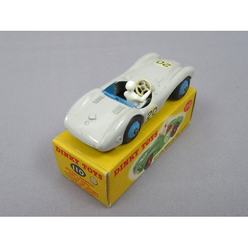 357 - DINKY TOYS 110 Aston Martin DB3 Sports Car. Near Mint Plus in a Near Mint Box.