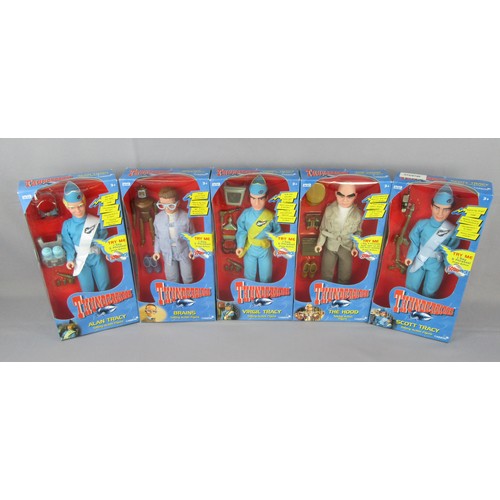 318 - VIVID IMAGINATIONS ‘THUNDERBIRDS’ Talking Action Figures to include Scott Tracey, Alan Tracey, Virgi... 