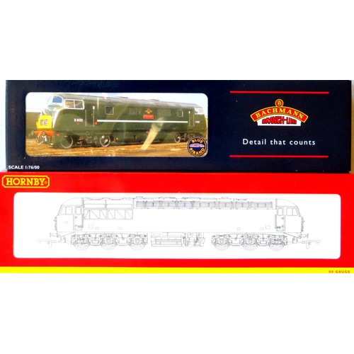 52 - BACHMANN / HORNBY 00 gauge Locos comprising: Hornby R2477A Class 56 Diesel Loco No. 56113 Transrail ... 