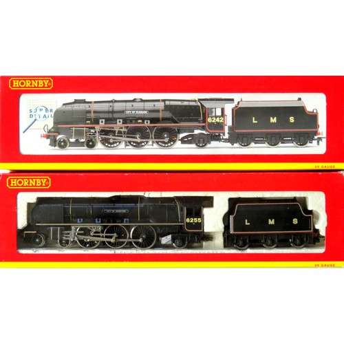 68 - HORNBY (China) 00 gauge LMS Locos and Tenders comprising: R2311 DCC Fitted Duchess Class 4-6-2 “City... 