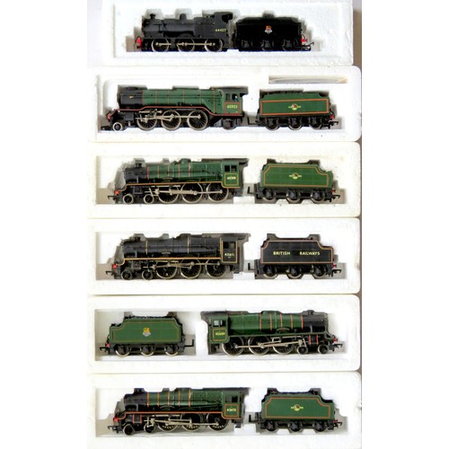 120 - MAINLINE / BACHMANN / AIRFIX 00 gauge Steam Locos comprising: Mainline 4-6-0 “Gilbert & Ellis Island... 