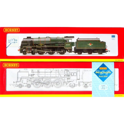 124 - HORNBY (China) 00 gauge Steam Locos comprising: R2192 Britannia Class 7MT 4-6-2 “Anzac” Loco and Ten... 