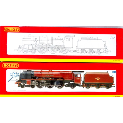 126 - HORNBY (China) 00 gauge Steam locos comprising: R2444 Duchess Class 4-6-2 “City of Carlisle” Loco an... 