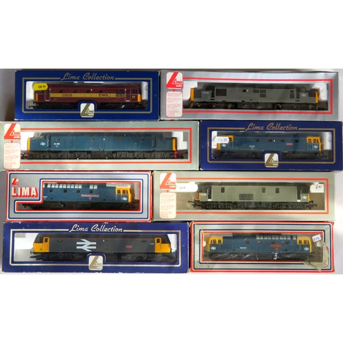 284 - LIMA 00 gauge Diesel Locos comprising: Class 33 No. 33030 EWS, Class 47 “Atlas” No. 47016 grey, Clas... 