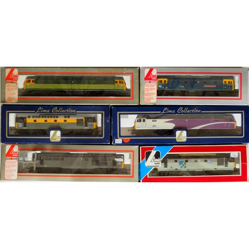 336 - LIMA 00 gauge Diesel Locos comprising: Class 47 No. 47817 Porterbrook purple and grey, Class 33 “Sha... 