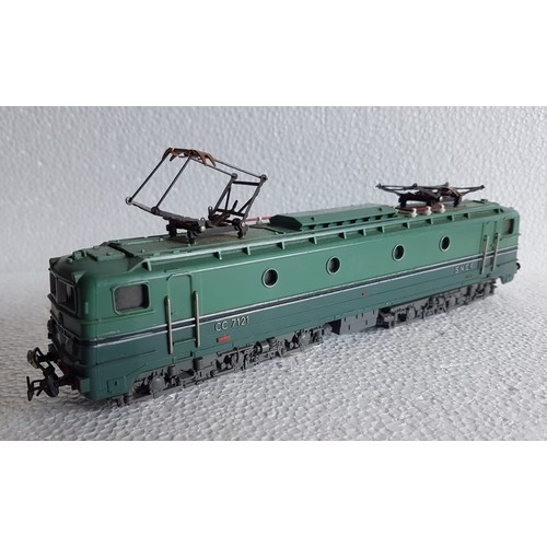 63 - HORNBY ACHO SNCF Electric Loco CC7121. Very Good.