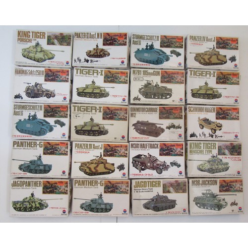 300 - NITTO 1/76 scale MILLITARY MODEL kits to include M36 JACKSON and JAGDTIGER. Complete in Excellent Bo... 