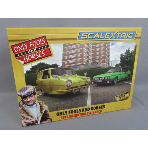 68 - SCALEXTRIC Only Fools and Horses Special Edition twin-pack. Mint in a Very Near Mint Box.