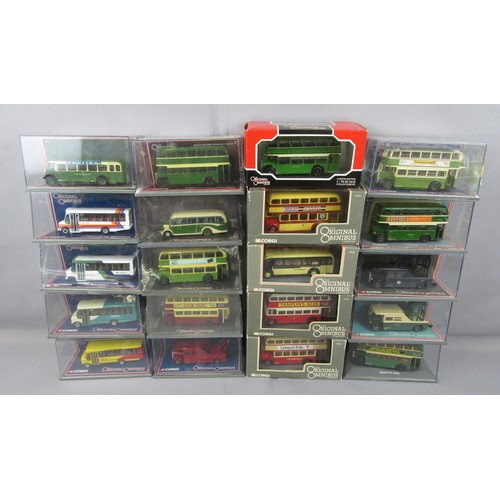 320 - CORGI ORIGINAL OMNIBUS COMPANY Buses and Coaches. Mint in Excellent to Near Mint Boxes. (20)