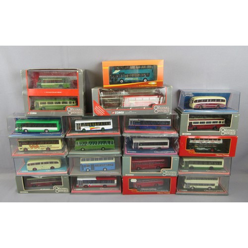 322 - CORGI ORIGINAL OMNIBUS COMPANY Buses and Coaches. Mint in Excellent to Near Mint Boxes. (20)