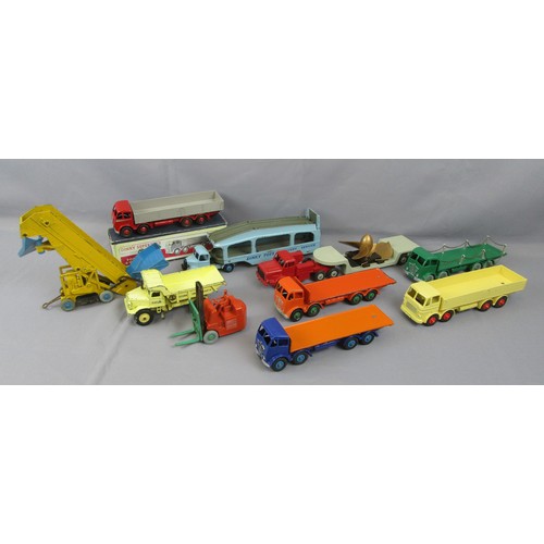 325 - DINKY SUPERTOYS to include Foden’s, Mighty Antar & Load and others. Good Plus to Repainted with 1 re... 