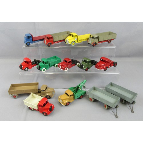 326 - DINKY SUPERTOYS to include Guy & Bedford Trucks. Good (some Repainted). (14)