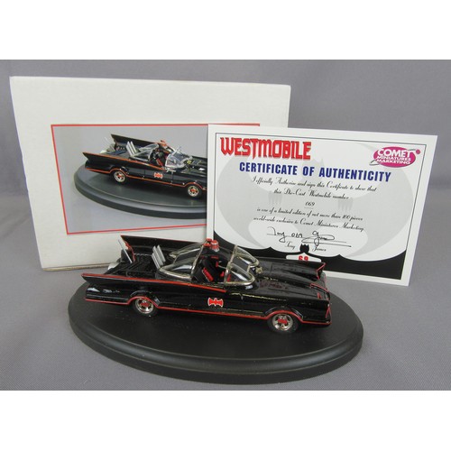 126 - WESTMOBILE 1/43rd BATMOBILE by Comet Miniatures.  Limited Edition of only 100 pieces. Mint in a Very... 