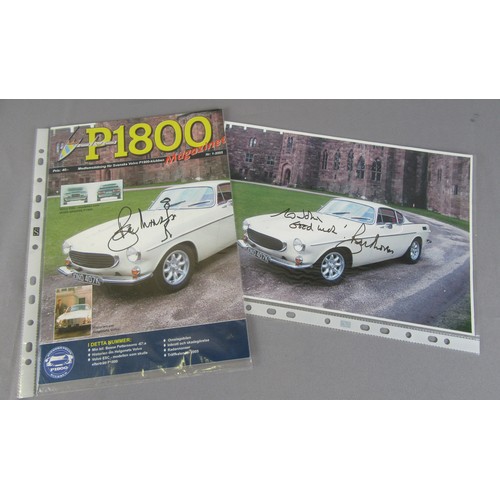 166 - VOLVO P1800S group of models and accessories to include 1/18th Revell, 1/43rd Minichamps, 1/72nd Oxf... 