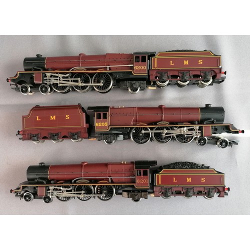 444 - HORNBY 00 Gauge LMS Loco’s (tender drive) comprising Princess class 7P 4-6-2 No 6200 The Princess Ro... 