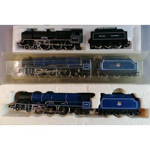 456 - HORNBY 00 Gauge BR (ex LMS) Tender Drive Loco’s comprising Princess class 4-6-2 No 46210 Lady Patric... 