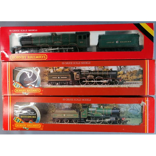 457 - HORNBY 00 Gauge Great Western Tender Drive Loco’s comprising County class 4-4-0 No 3821 County of Be... 