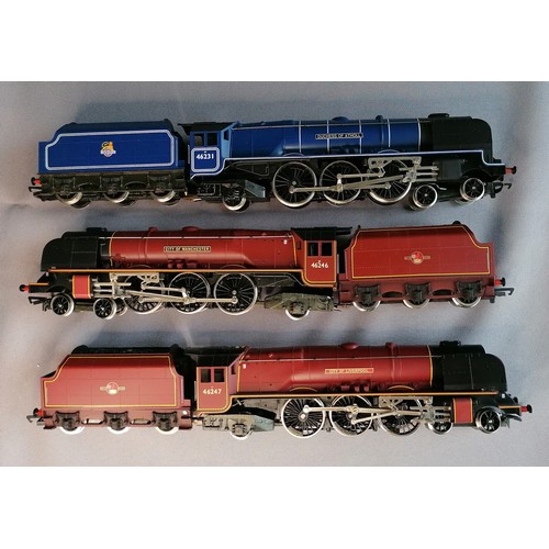 464 - HORNBY 00 Gauge Coronation class 4-6-2 Tender Drive Loco’s comprising BR No 46231 Duchess of Atholl,... 