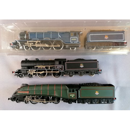 475 - HORNBY 00 Gauge BR(ER) tender drive Loco’s comprising 4-6-2 A4 Class No 60010 Dominion of Canada gre... 