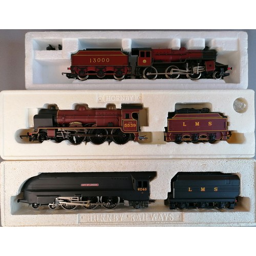 479 - HORNBY (CHINA) 00 Gauge tender drive Loco LMS Patriot class 4-6-0 No 5539 E.C. Trench red Cat no R21... 