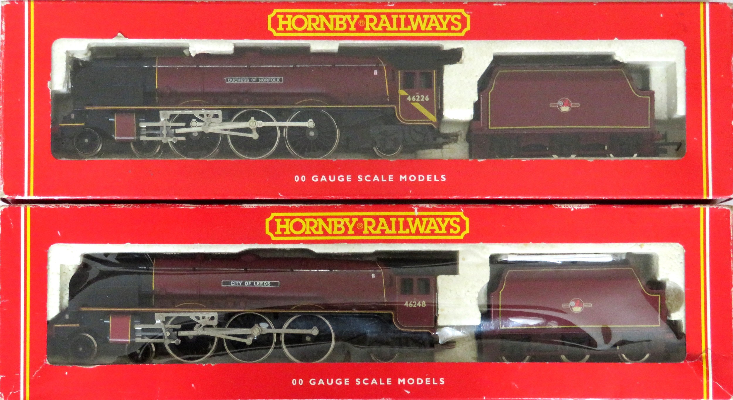 HORNBY 00 Gauge Locos Comprising 4 6 2 Duchess Of Norfolk Loco And 