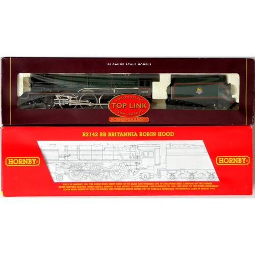 64 - HORNBY 00 gauge Steam Locos comprising: R2070 Top Link Princess Class 4-6-2 “Princess Louise” Loco a... 