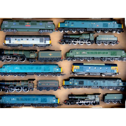 72 - MAINLINE / BACHMANN / LIMA etc. 00 gauge Locos comprising: 4 x Locos and Tenders, 9 x Diesel Locos, ... 