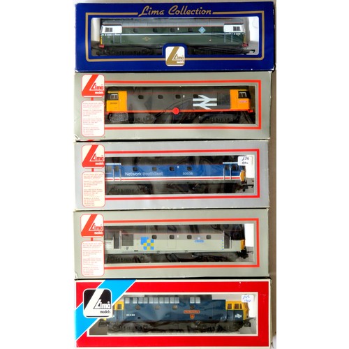 115 - LIMA 00 gauge Diesel Locos comprising: 204699 Class 26 No. D5300 BR green, Limited Edition with Cert... 