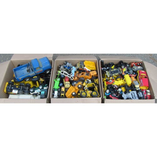 522 - TONKA Vehicles and others, Pressed Steel and Plastic, various scales. Poor to Good. (collection only... 