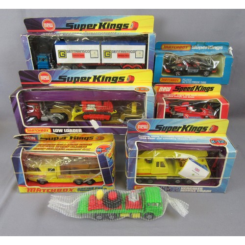 569 - MATCHBOX SUPERKINGS to include K23, K17, K12, K7, K41 Brabham, K70 Porsche and K20 DAF Pallet Truck.... 