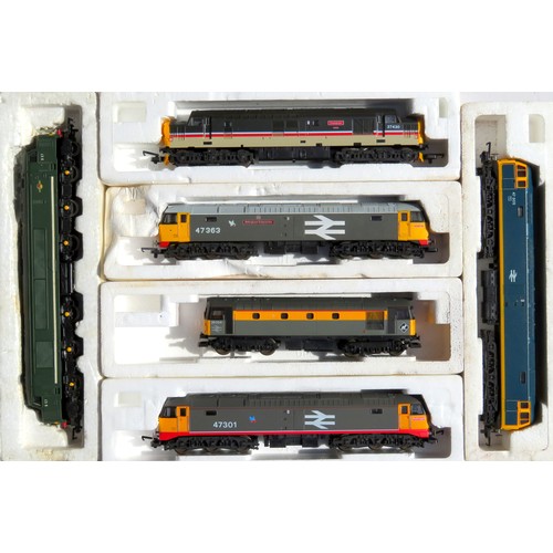 135 - MAINLINE / LIMA 00 gauge Diesel Locos comprising: Mainline 1CO-CO1 No. D57 BR green, Lima Class 47 “... 