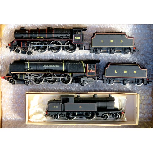 141 - WRENN / KIT-BUILT / MAINLINE 00 gauge Locos comprising: Wrenn 4-6-2 “City of Stoke on Trent” Loco an... 