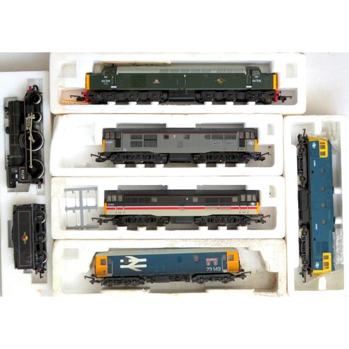 147 - HORNBY / LIMA 00 gauge Locos comprising: Hornby 4-4-0 “Northumberland” Loco and Tender No. 62733 BR ... 
