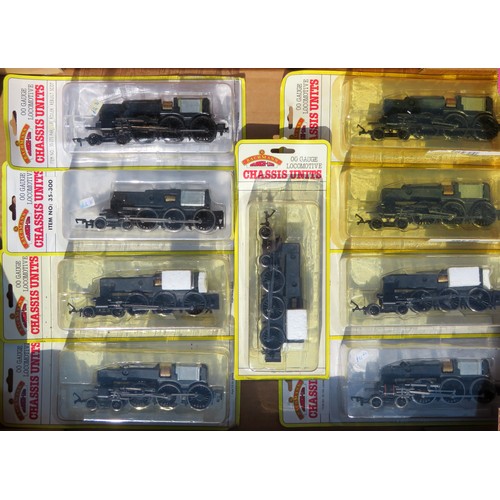 156 - BACHMANN 00 gauge 9 x Replacement Loco Chassis Units to include: 35-275, 35-300 plus others. All unu... 