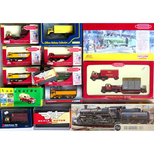 167 - HORNBY / TRACKSIDE / AIRFIX etc. Railway-related Kit and Vehicles to include: Hornby R7020 3 x Mini ... 