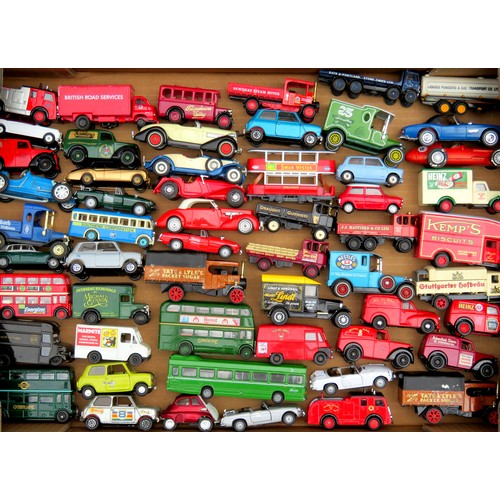 171 - EFE / MATCHBOX / CORGI etc. 50+ x assorted Diecast Vehicles to include: Cars, Vans, Buses etc. Mostl... 