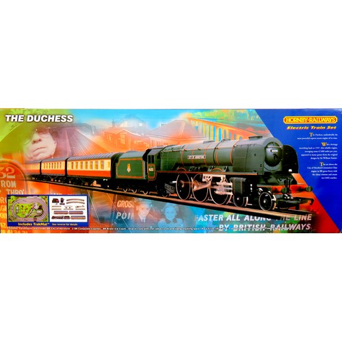 242 - HORNBY 00 gauge R1004 “The Duchess” Train Set containing: 4-6-2 “City of Hereford” Loco and Tender N... 