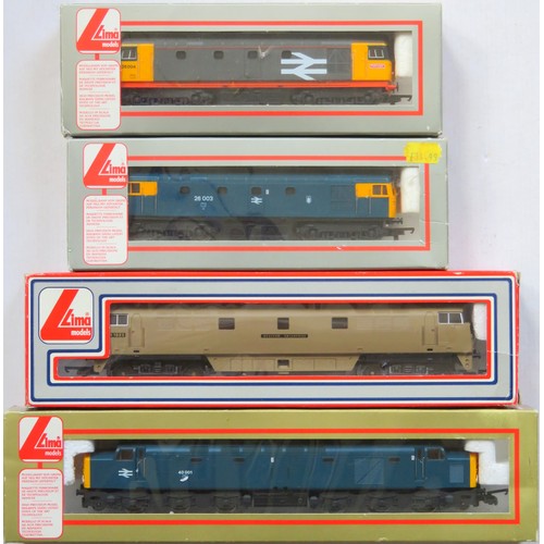 247 - LIMA 00 gauge Diesel Locos comprising: Class 26 No. 2600 BR blue, Co-Co “Western Enterprise” No. D10... 