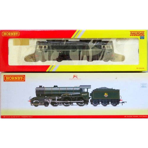 260 - HORNBY (China) 00 gauge Locos comprising: R2921 Class B17/1 4-6-0 “Thorpe Hall” Loco and Tender No. ... 