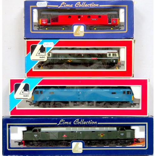 280 - LIMA 00 gauge Diesel Locos comprising: 1CO-CO1 “Empress of England” No. D233 BR green Limited Editio... 