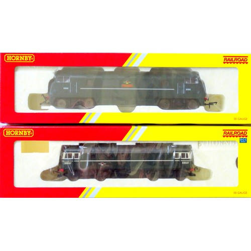 299 - HORNBY (China) Diesel Locos comprising: R2939 Class 33 No. D6537 BR green, R3068 Warship Diesel Loco... 