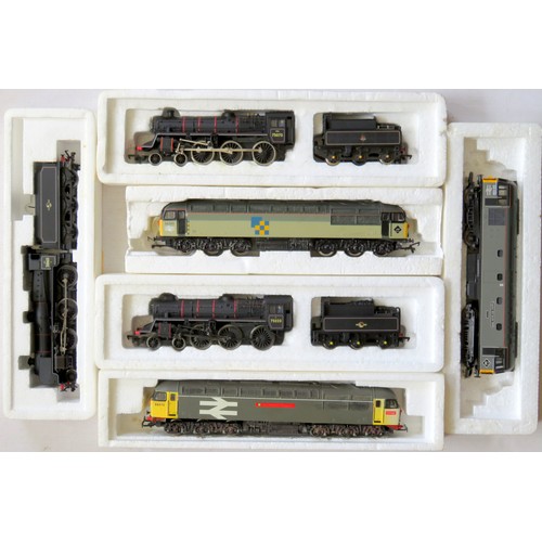 350 - BACHMANN / MAINLINE / LIMA 00 gauge Locos comprising: Bachmann 4-6-0 Loco and Tender No. 75073 BR li... 