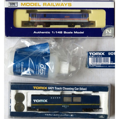 590 - DAPOL TOMIX N gauge comprising: Dapol ND-006 Class 73 “Battle of Britain - 50th Anniversary” Loco No... 