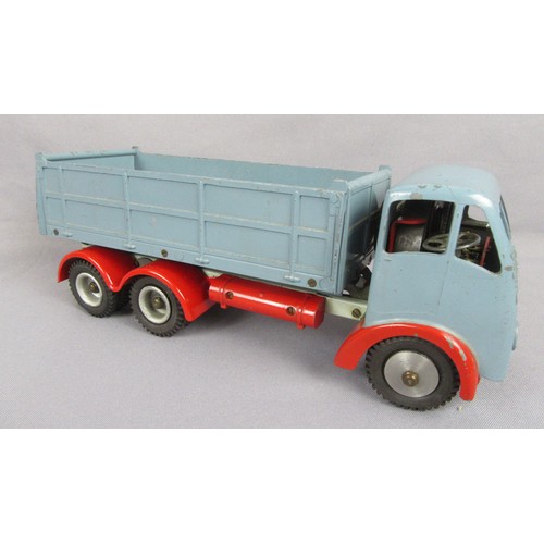 576 - SHACKLETON Foden FG6 Tipper Lorry, Grey with Red mudguards. Good Plus in Reproduction Packaging and ... 